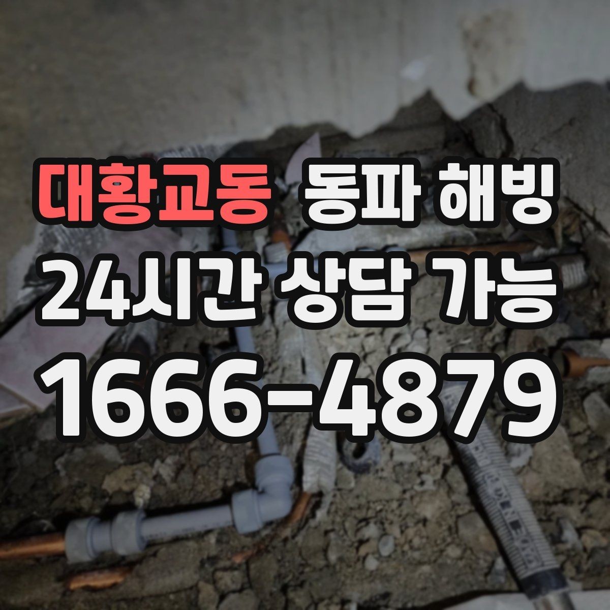 대황교동 동파 해빙 사진 한 장으로 점검이 빨라지는 이유