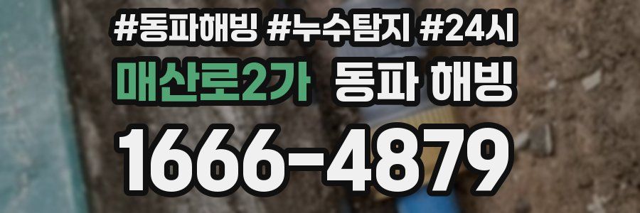 매산로2가 동파