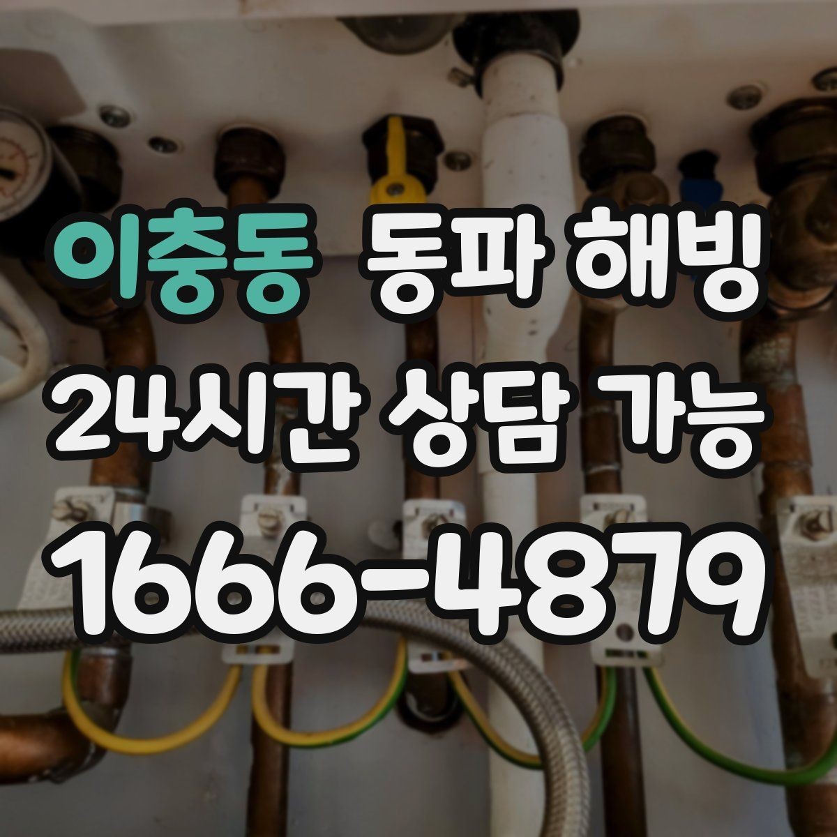 이충동 동파 해빙 외벽 배관 결빙 위험도 체크