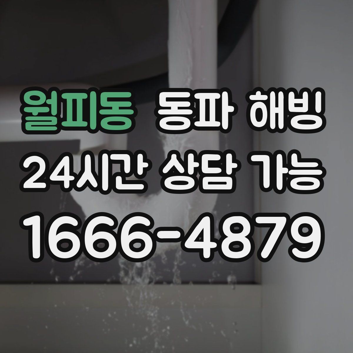 월피동 동파 해빙 지하 창고 배관 결빙 예방 체크