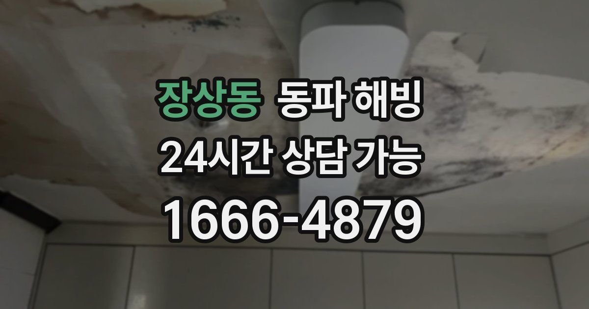 장상동 동파 해빙