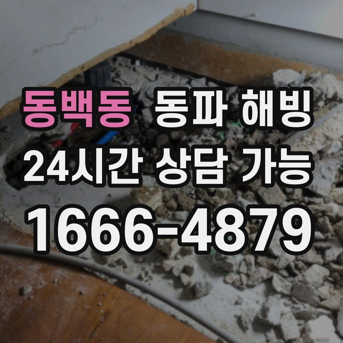 동백동 동파 해빙 보온을 했는데도 얼면 의심할 것