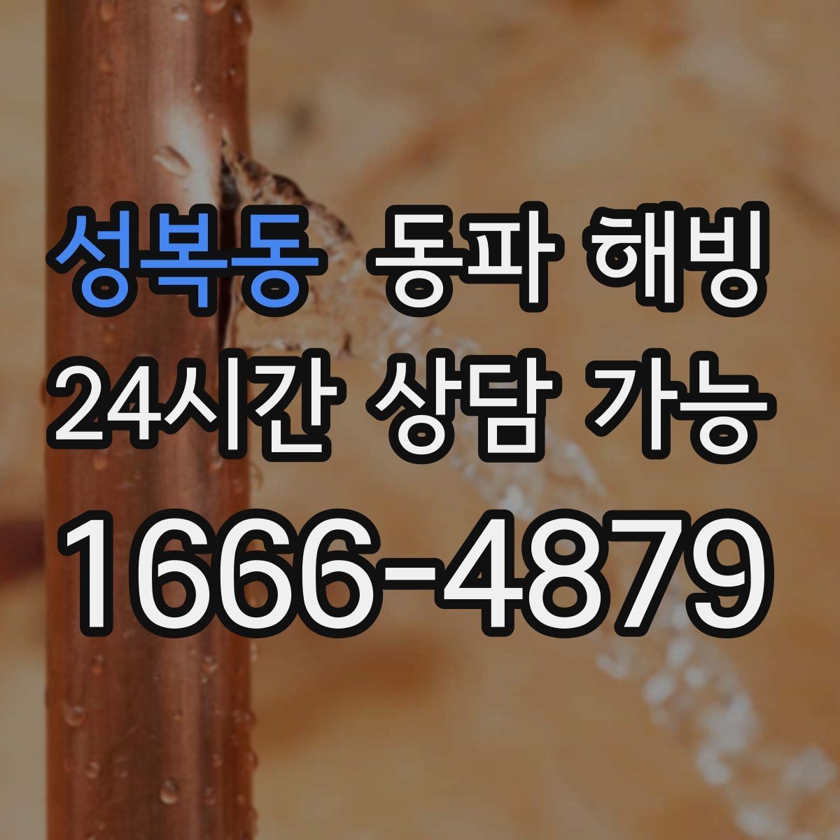 성복동 동파 해빙 한파에 급수 중단이 생겼다면 이렇게 정리