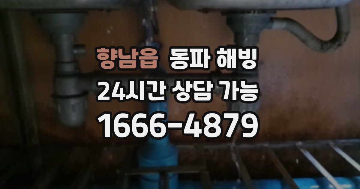 향남읍 동파 해빙