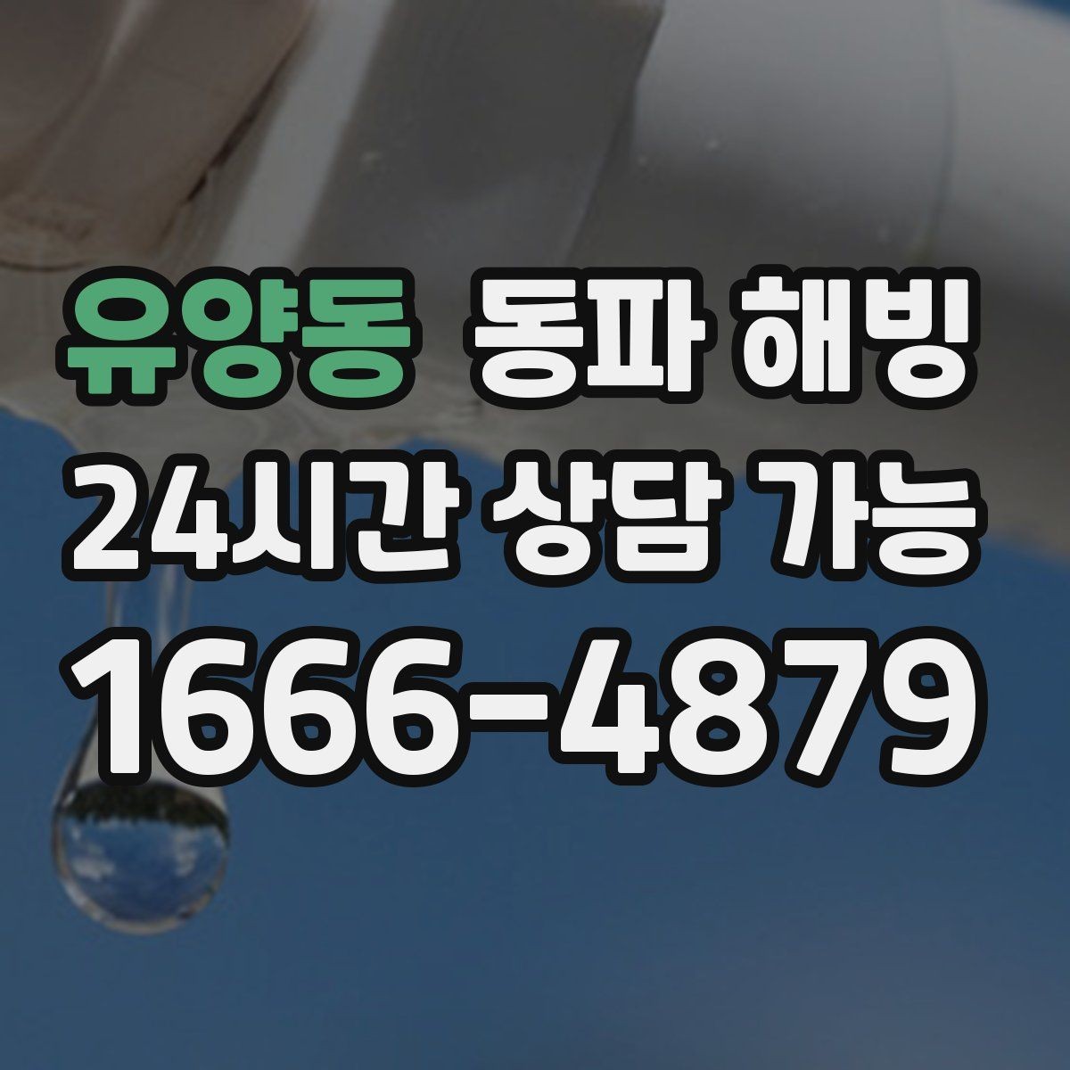 유양동 동파 해빙 급수 문제를 더 키우는 습관 5가지