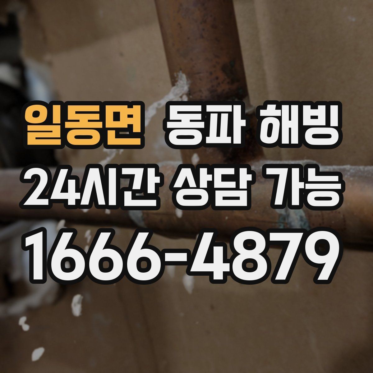 일동면 동파 해빙 수도가 안 나올 때 먼저 볼 세 가지