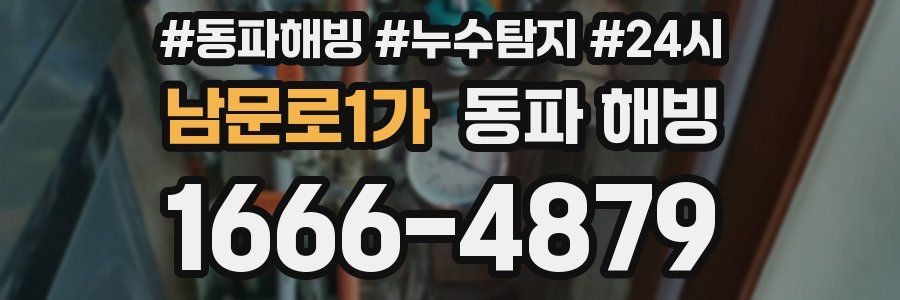 남문로1가 동파