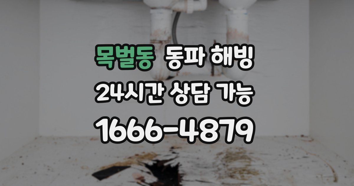 목벌동 동파 해빙