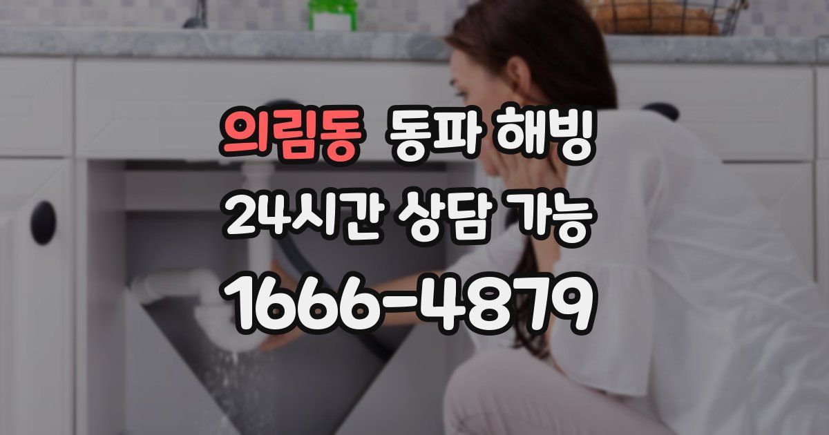 의림동 동파 해빙