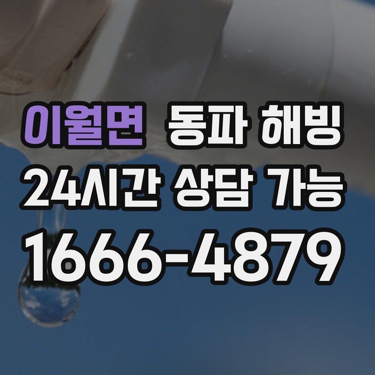 이월면 동파 해빙 세탁기만 막히는 결빙 패턴 정리