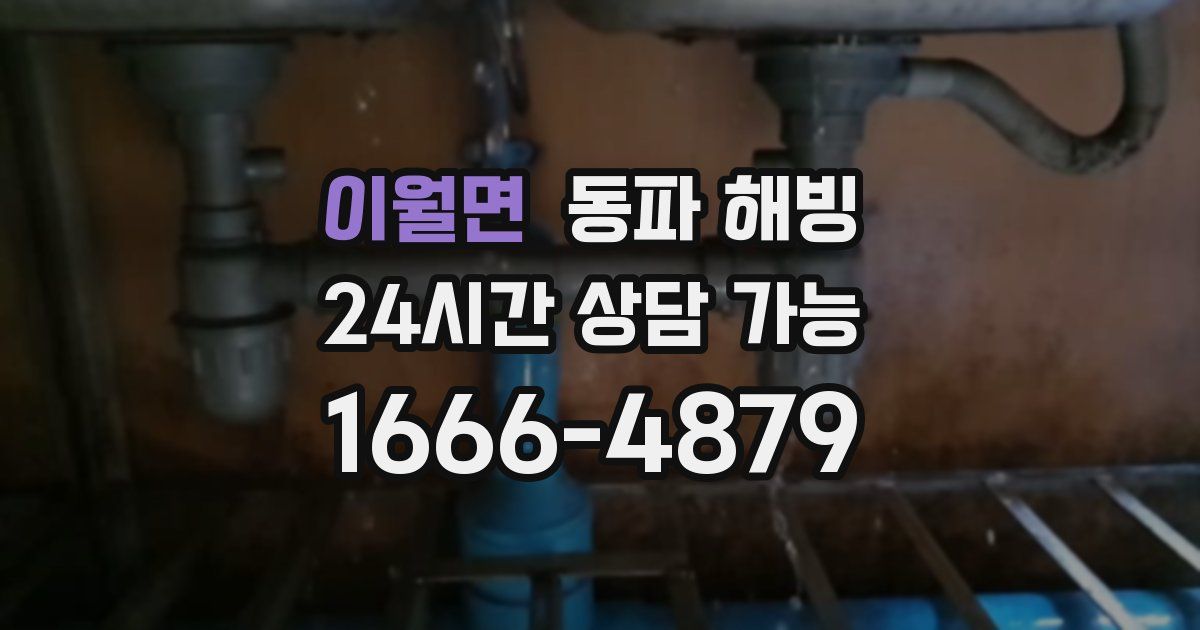 이월면 동파 해빙