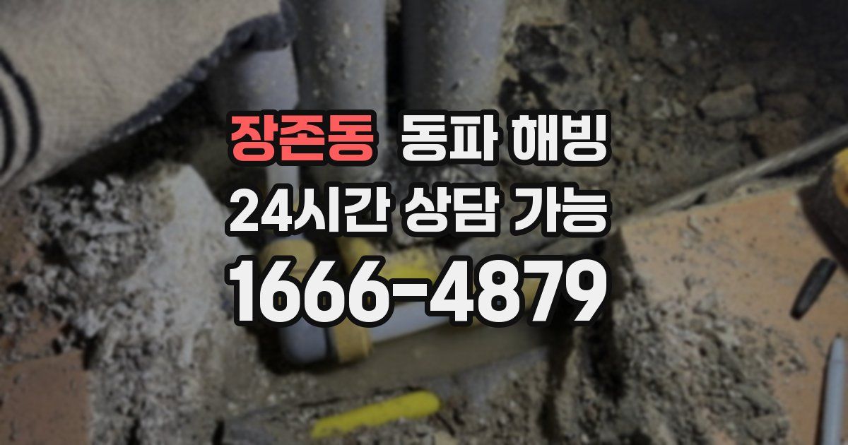 장존동 동파 해빙