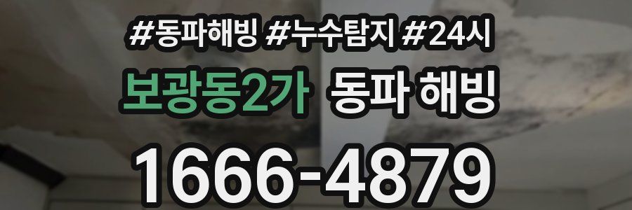 보광동2가 동파