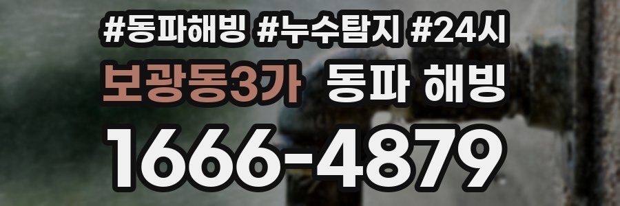 보광동3가 동파