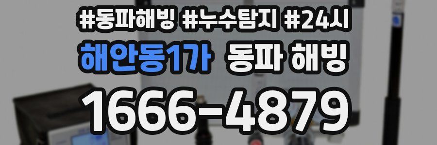 해안동1가 동파