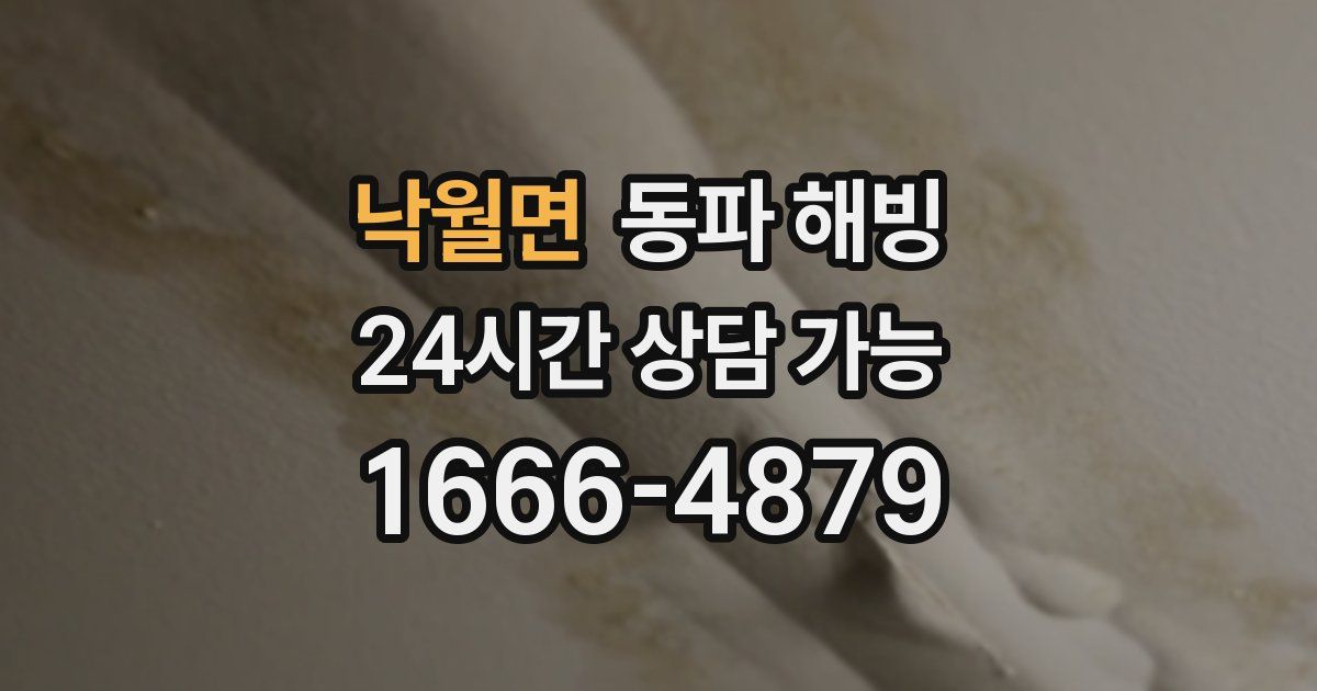 낙월면 동파 해빙