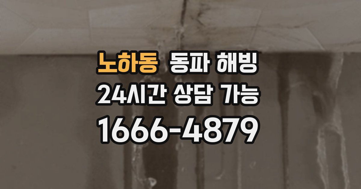 노하동 동파 해빙