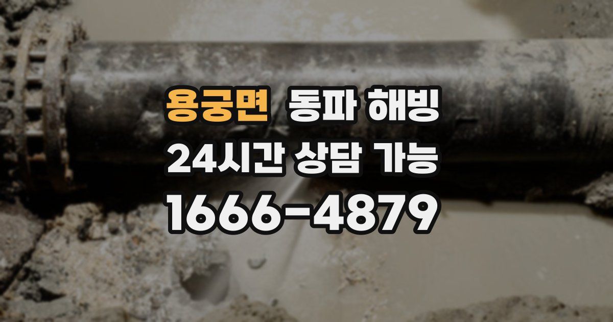 용궁면 동파 해빙