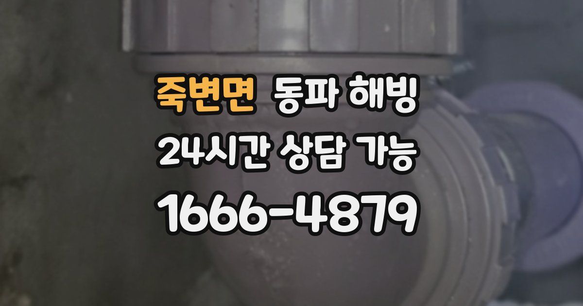 죽변면 동파 해빙