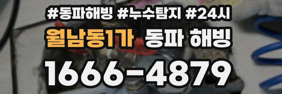 월남동1가 동파