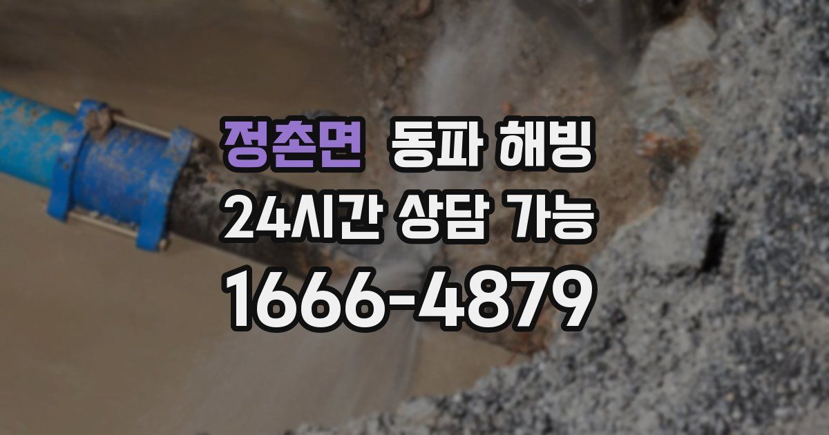 정촌면 동파 해빙