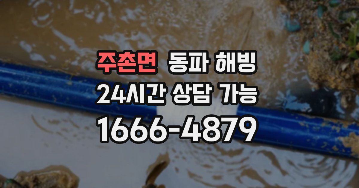 주촌면 동파 해빙