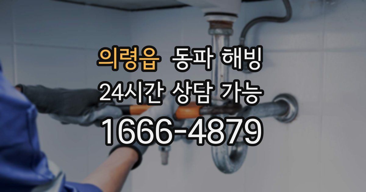 의령읍 동파 해빙