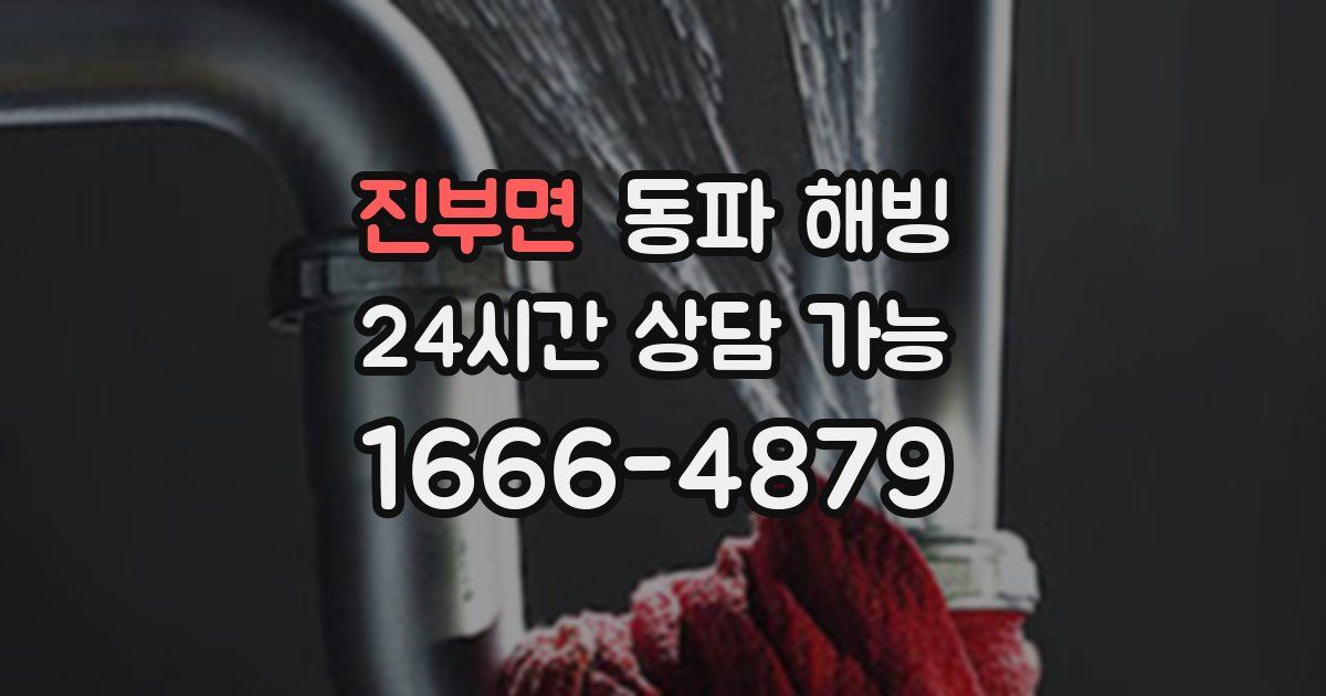 진부면 동파 해빙