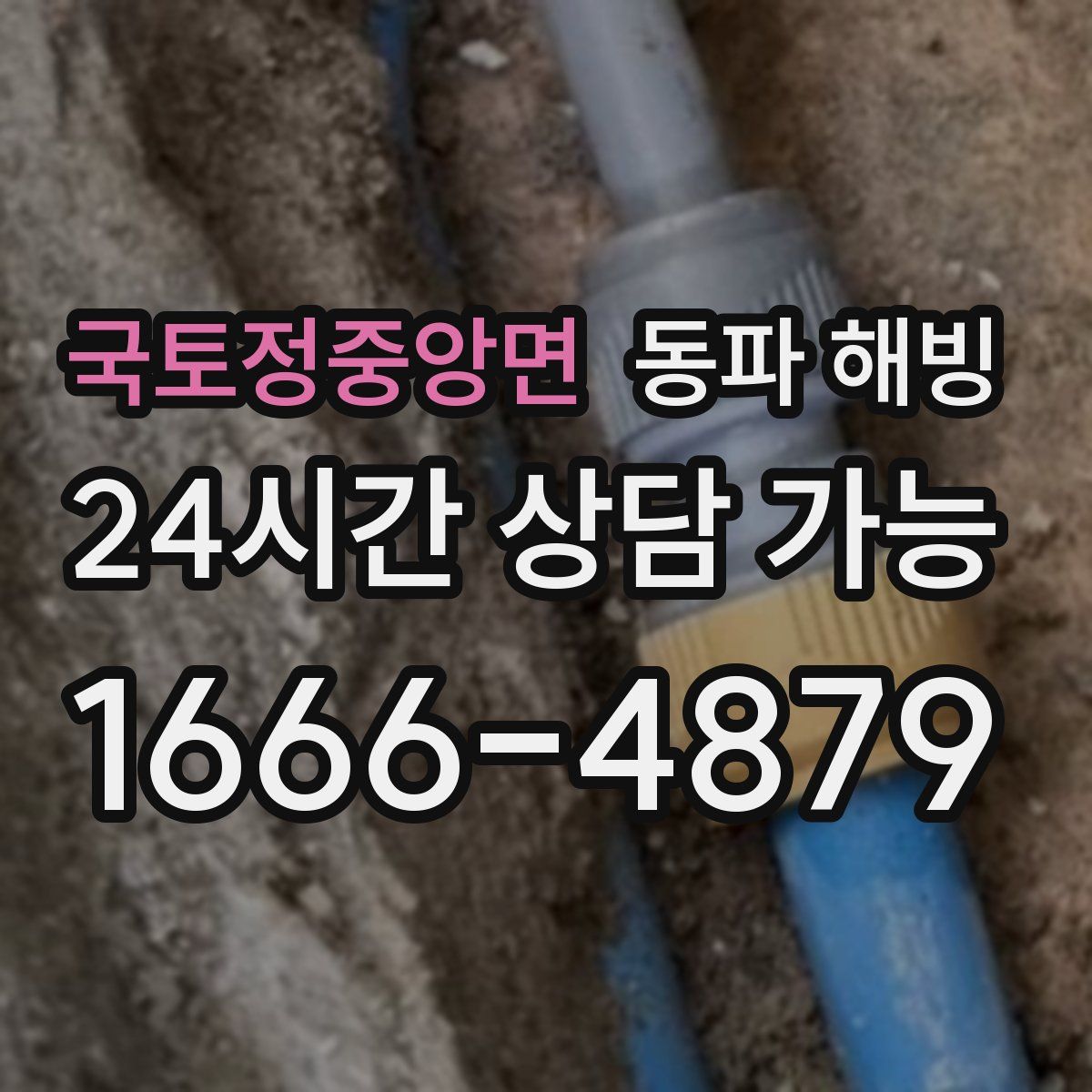 국토정중앙면 해빙