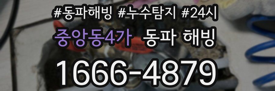 중앙동4가 동파