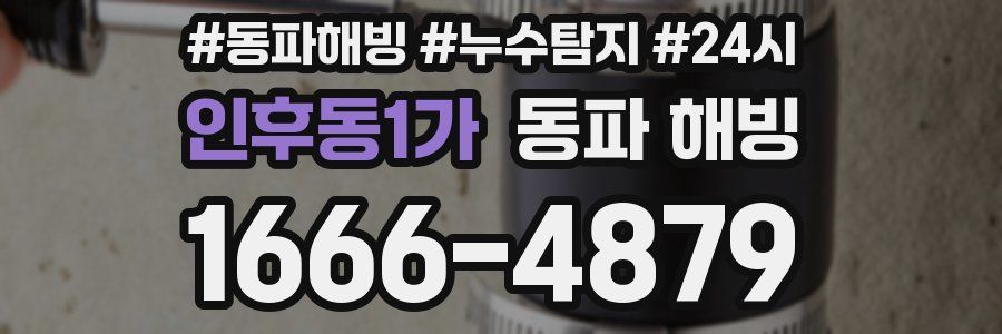 인후동1가 동파