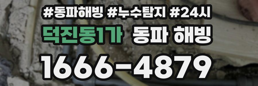 덕진동1가 동파