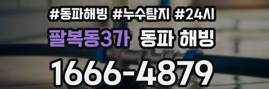 팔복동3가 동파