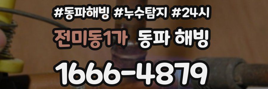 전미동1가 동파