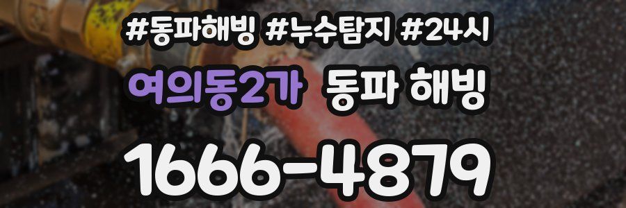 여의동2가 동파