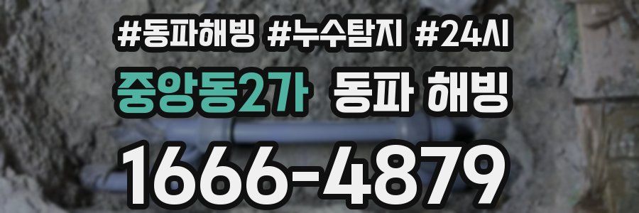 중앙동2가 동파