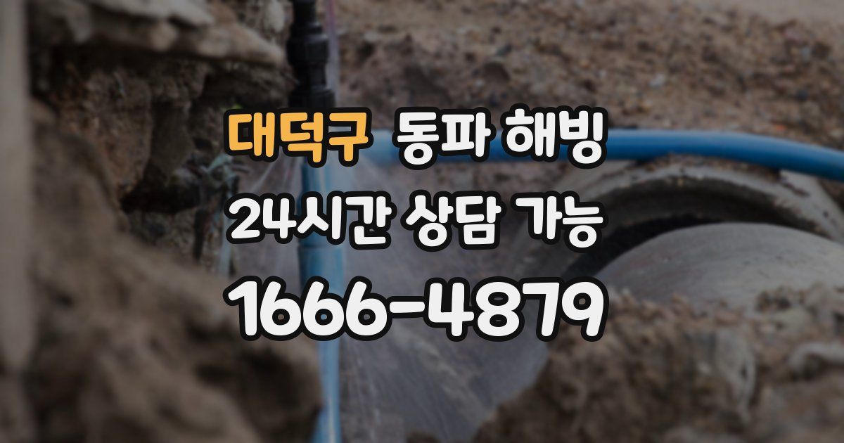 대덕구 동파 해빙