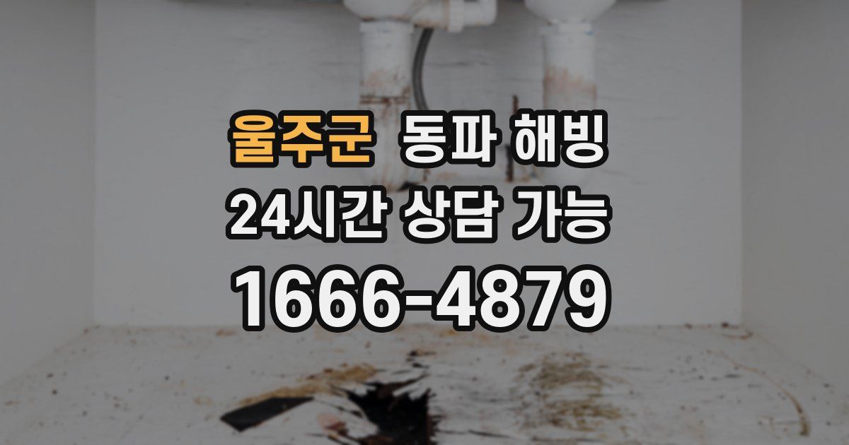 울주군 동파 해빙