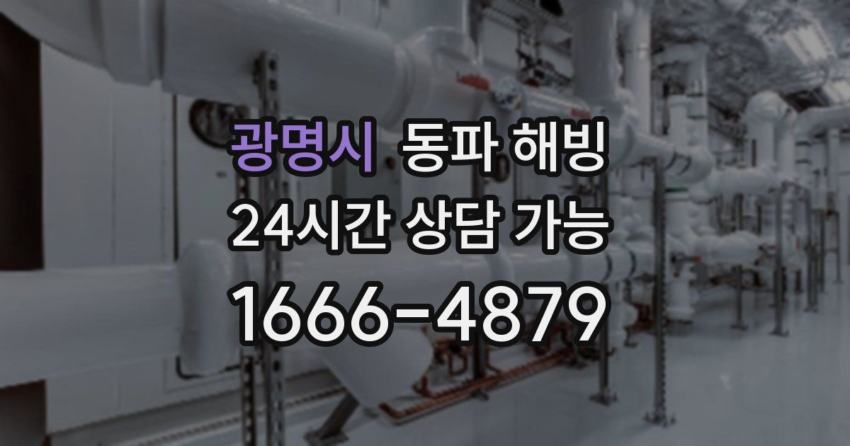 광명시 동파 해빙