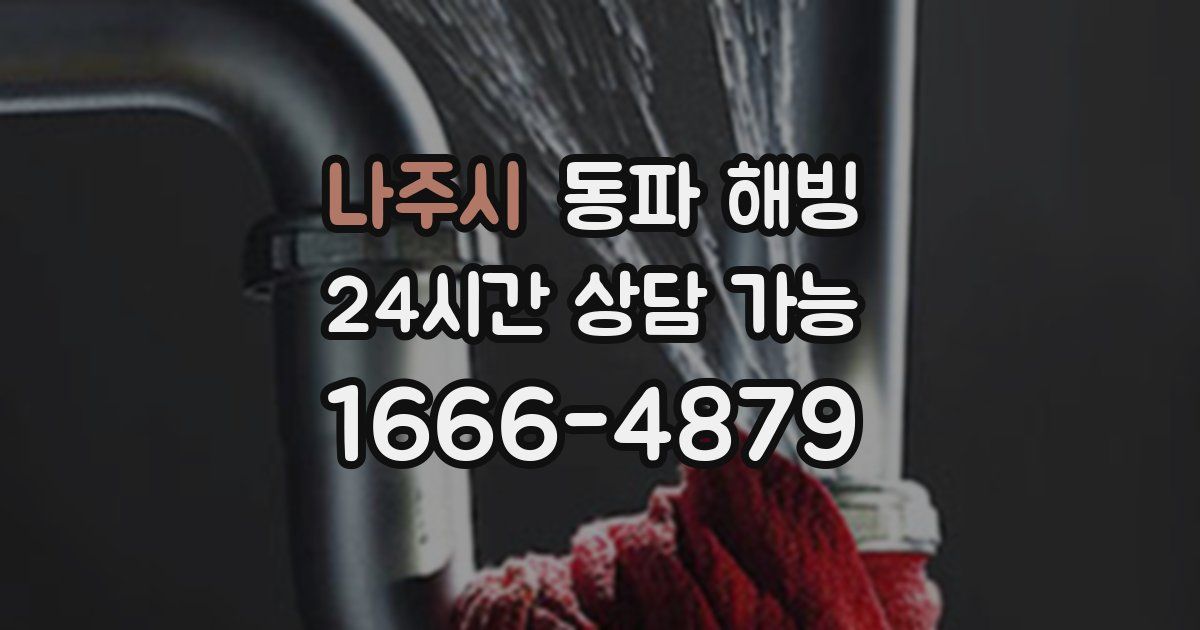 나주시 동파 해빙