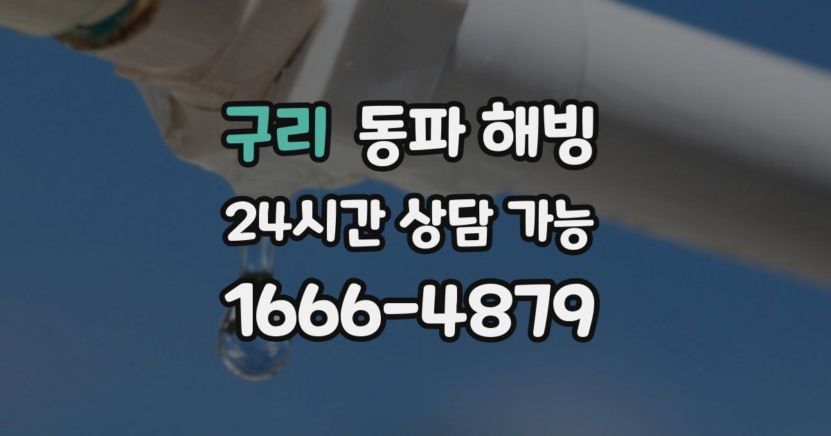 구리 동파 해빙