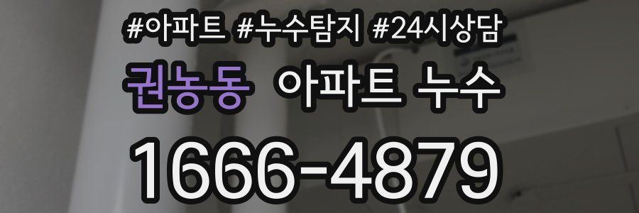 권농동 누수탐지