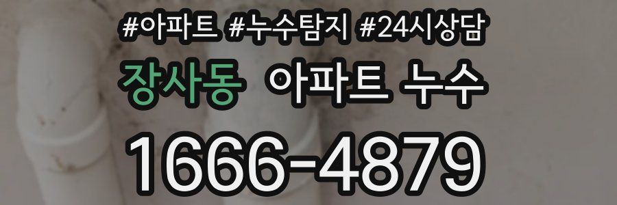 장사동 누수탐지