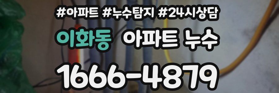 이화동 누수탐지