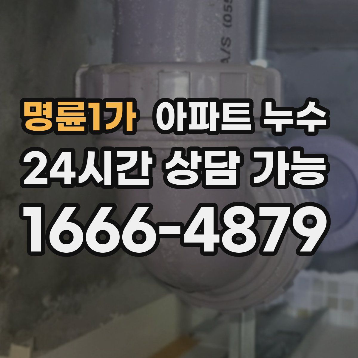 명륜1가 아파트 누수탐지
