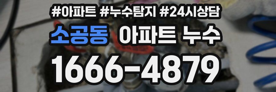 소공동 누수탐지