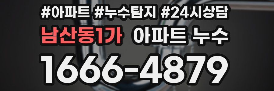 남산동1가 누수탐지