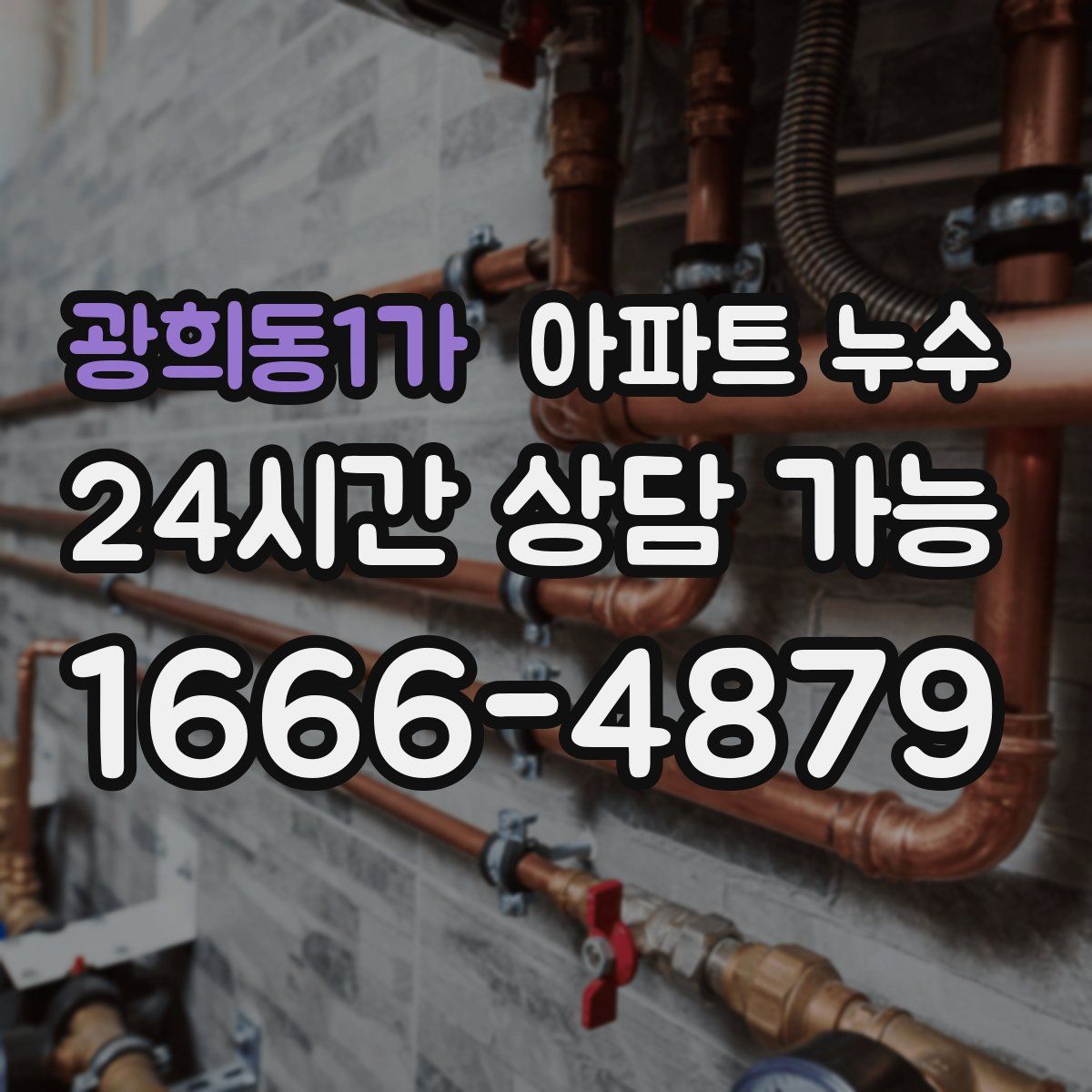 광희동1가 아파트 누수탐지