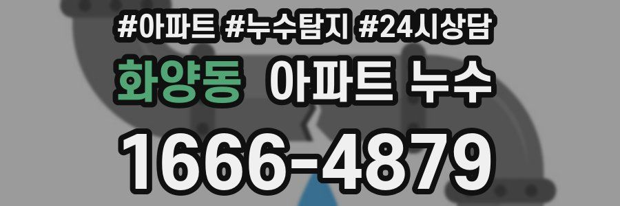 화양동 누수탐지