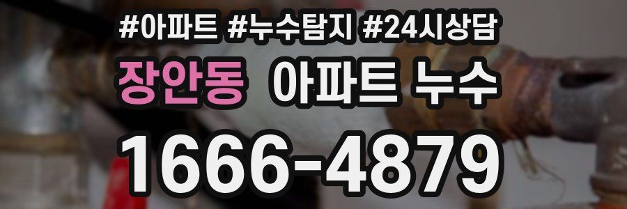 장안동 누수탐지